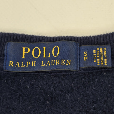 Polo Ralph Lauren Rare Cross Flags Sweatshirt Blue Men's Small