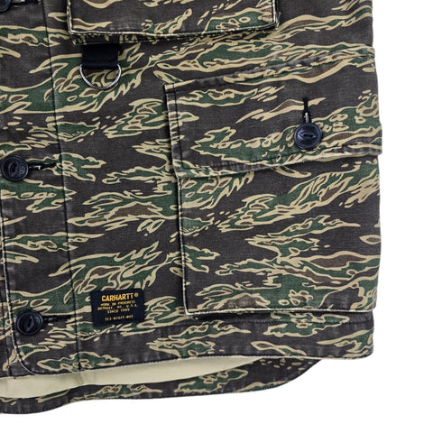 Carhartt WIP Workwear Utility Vest Camouflage Gilet Jacket Men's Medium