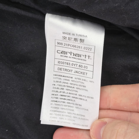 Carhartt WIP Detroit Bandana Pattern Jacket Brown Men's Small