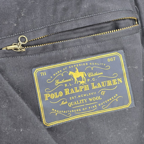 Polo Ralph Lauren Sportsman Military Paratrooper Jacket Blue Men's XL