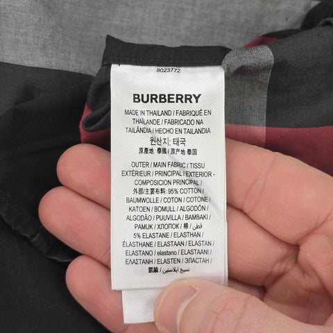 Burberry Somerton Nova Check Long Sleeve Shirt Men's Medium