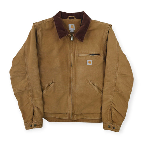Carhartt Detroit Y2K Workwear Blanket Lined Jacket Brown Men's Large
