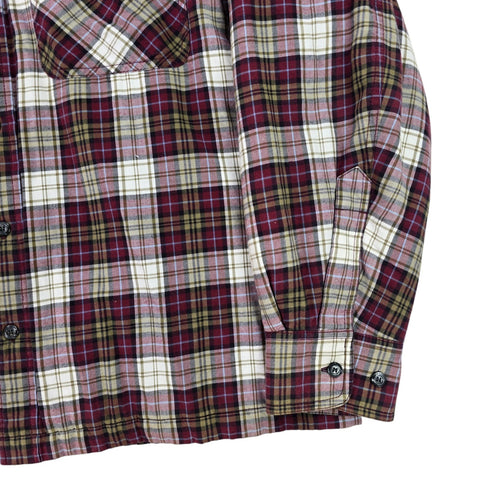 Burberry London Padded Checkered Shirt Jacket Men's Large