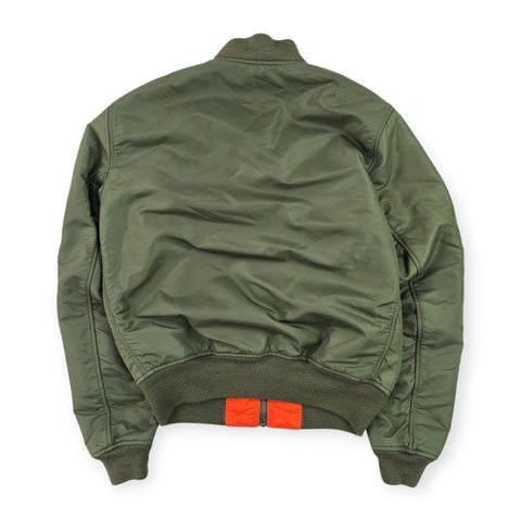 Polo Ralph Lauren Reversible Military Patch Flight Bomber Jacket Men's Small