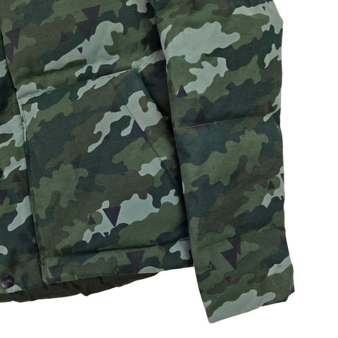 The North Face Box Canyon 550 Camouflage Down Puffer Jacket Men's Small
