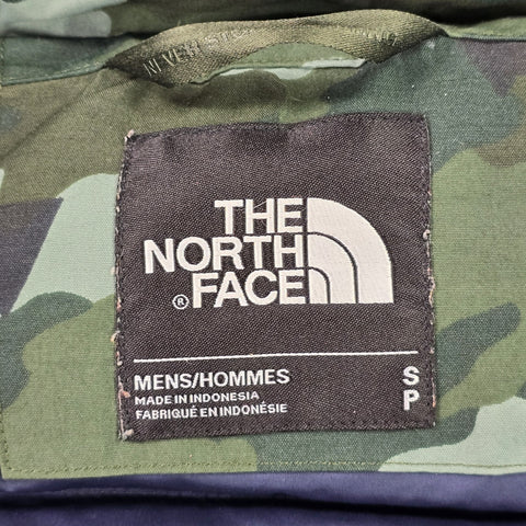 The North Face Box Canyon 550 Camouflage Down Puffer Jacket Men's Small