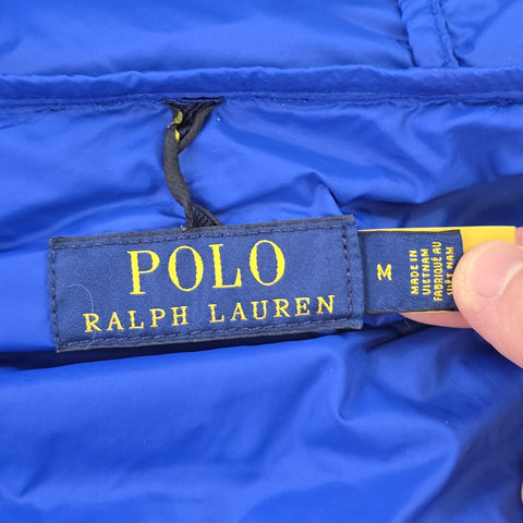 Polo Ralph Lauren Down Puffer Jacket Blue Men's Medium