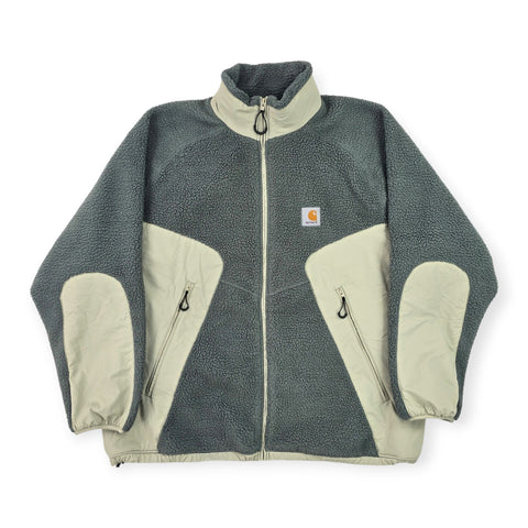 Carhartt WIP Rare Hillock Fleece Jacket Grey Men's XL
