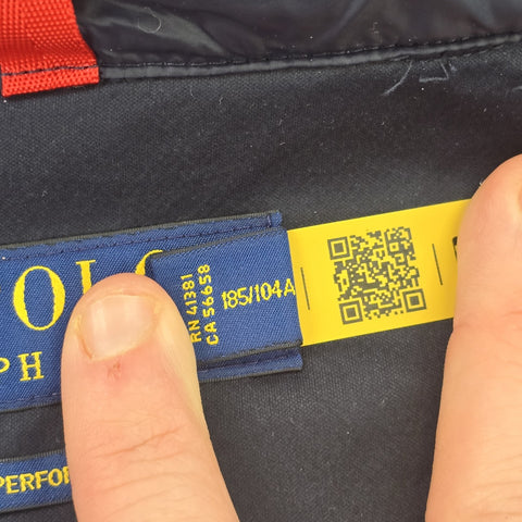 Polo Ralph Lauren Thor Hybrid Soft Shell Puffer Jacket Navy Blue Men's XL