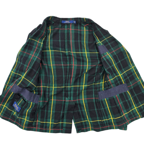 Polo Ralph Lauren Tartan Plaid Sportscoat Blazer Jacket Men's Medium