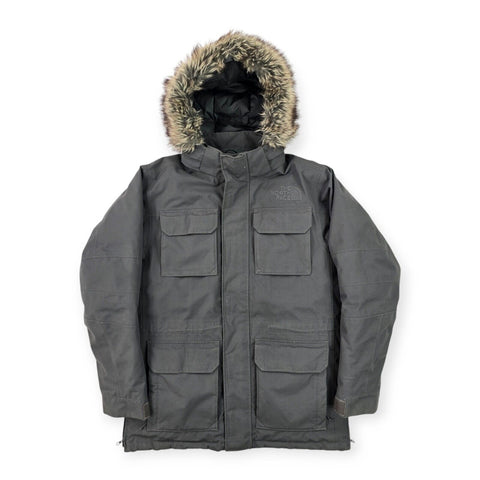 The North Face El Norte Dryvent Down Puffer Jacket Grey Men's Medium