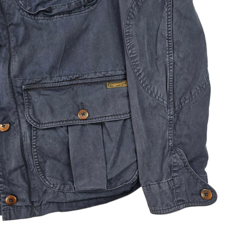 Polo Ralph Lauren Y2K Hunting Chore Jacket Blue Men's Medium