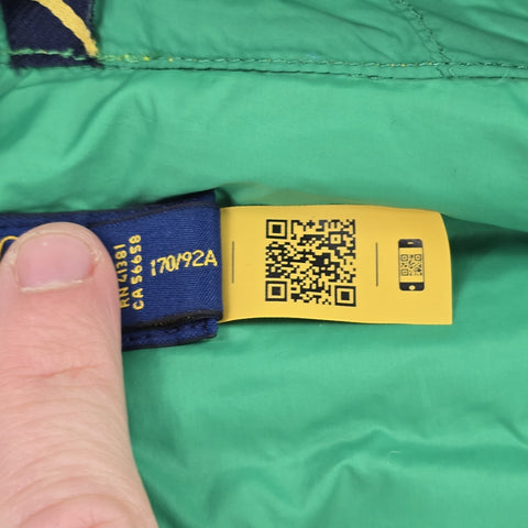 Polo Ralph Lauren Colourblock Puffer Jacket Men's Small