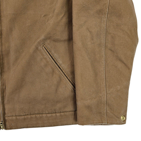 Carhartt WIP Detroit Blanket Lined Jacket Brown Men's Large