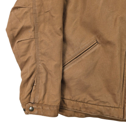 Carhartt Detroit Workwear Blanket Lined Jacket Brown Men's XXL