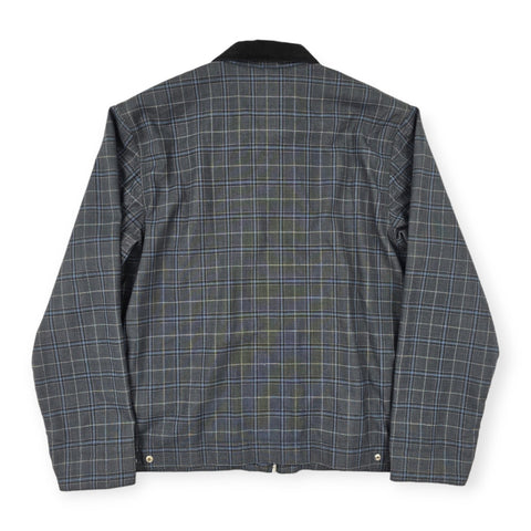 Carhartt WIP Detroit Checkered Jacket Grey Men's Large