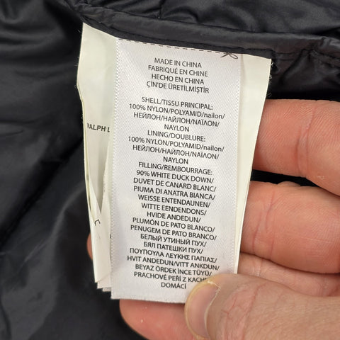 Polo Ralph Lauren Down Puffer Jacket Grey Men's XL