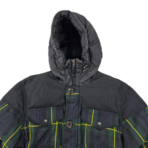 Polo Ralph Lauren Plaid Down Puffer Jacket Men's Medium