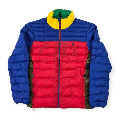 Polo Ralph Lauren Colourblock Puffer Jacket Men's Small