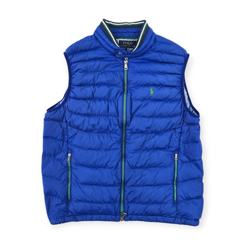 Polo Golf Ralph Lauren Down Puffer Gilet Jacket Blue Men's Medium