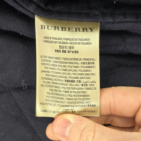 Burberry London Padded Checkered Shirt Jacket Men's Large