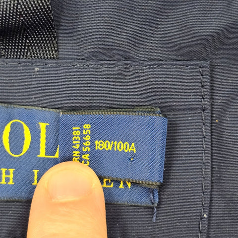 Polo Ralph Lauren Down Puffer Jacket Blue Men's Large