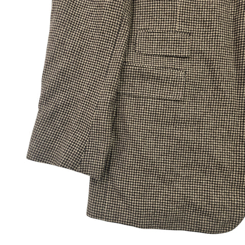 Ralph Lauren Purple Label Cashmere Houndstooth Blazer Men's Size 46L