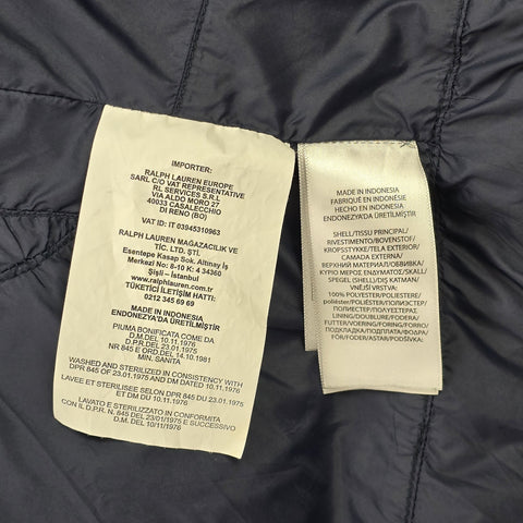 Polo Ralph Lauren Tyrol Ripstop Down Puffer Gilet Jacket Blue Men's Medium