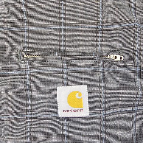 Carhartt WIP Detroit Checkered Jacket Grey Men's Large