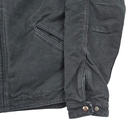 Carhartt Detroit Workwear Blanket Lined Jacket Black Men's Medium