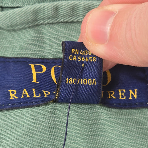 Polo Ralph Lauren Marina Spellout Chore Blazer Jacket Green Men's Large