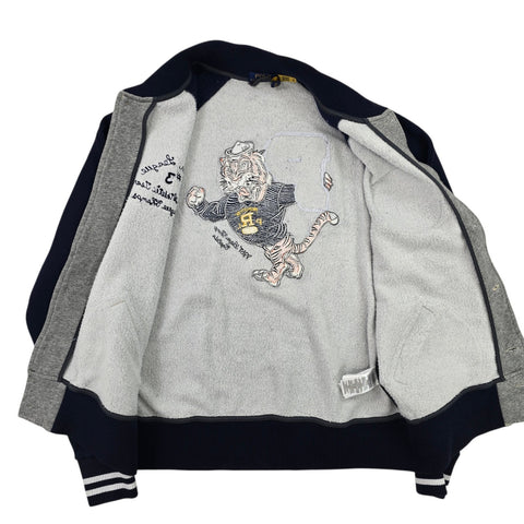 Polo Ralph Lauren Eastern League Tiger College Varsity Jacket Men's Large