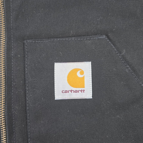 Carhartt WIP Quilted Lined Vest Gilet Jacket Black Men's Small