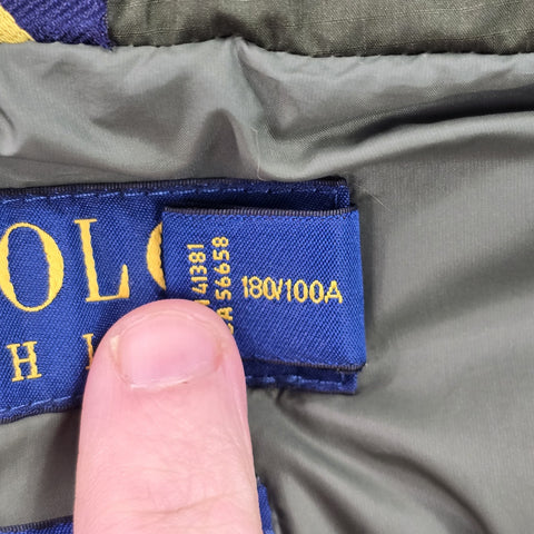 Polo Ralph Lauren Gorham Down Puffer Gilet Jacket Green Men's Large