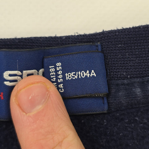 Polo Sport Ralph Lauren Spellout Sweatshirt Blue Men's XL