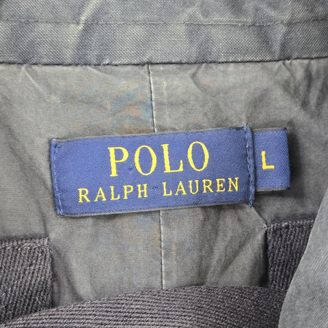 Polo Ralph Lauren Double Breasted Naval Peacoat Blue Men's Large