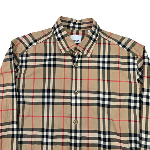 Burberry Caxton Nova Check Long Sleeve Shirt Men's Medium