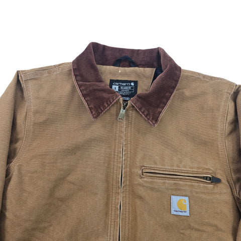 Carhartt Detroit Workwear Blanket Lined Jacket Brown Men's Small
