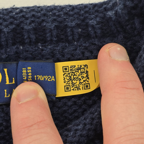 Polo Ralph Lauren USA Flag Colourblock Knitted Jumper Men's Small