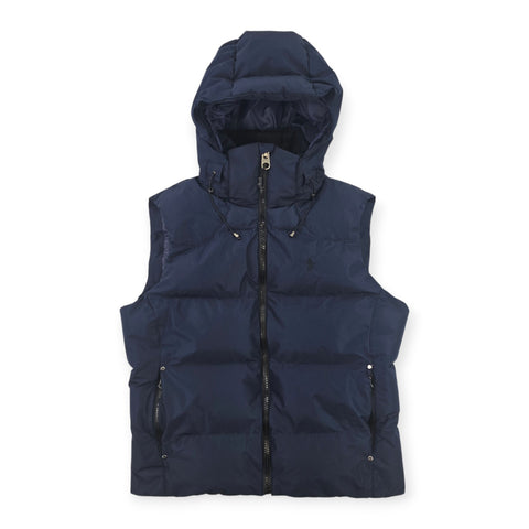 Polo Ralph Lauren Tyrol Ripstop Down Puffer Gilet Jacket Blue Men's Medium