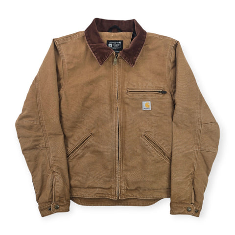 Carhartt Detroit Workwear Blanket Lined Jacket Brown Men's Small