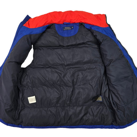Polo Ralph Lauren RL/150 Down Puffer Gilet Jacket Blue Men's Medium