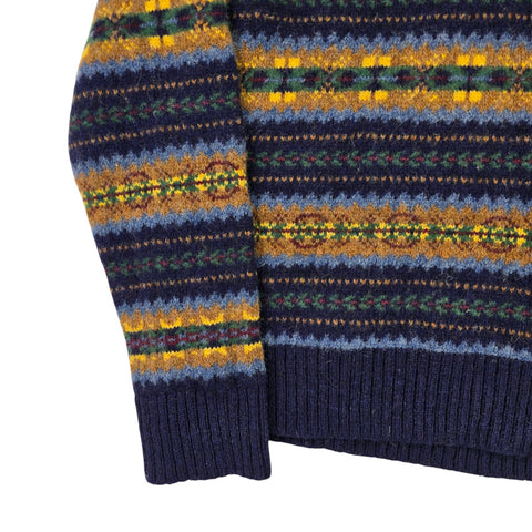 Polo Ralph Lauren Fair Isle Pattern Knitted Jumper Men's Medium