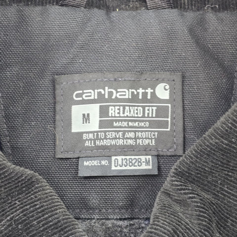 Carhartt Detroit Workwear Blanket Lined Jacket Black Men's Medium