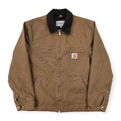 Carhartt WIP Detroit Mesh Lined Jacket Brown Men's Medium