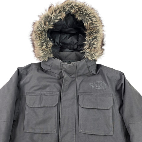 The North Face El Norte Dryvent Down Puffer Jacket Grey Men's Medium