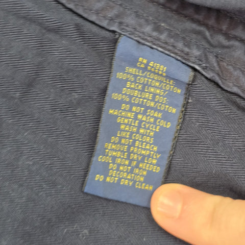 Polo Ralph Lauren Hunting Chore Jacket Blue Men's Medium