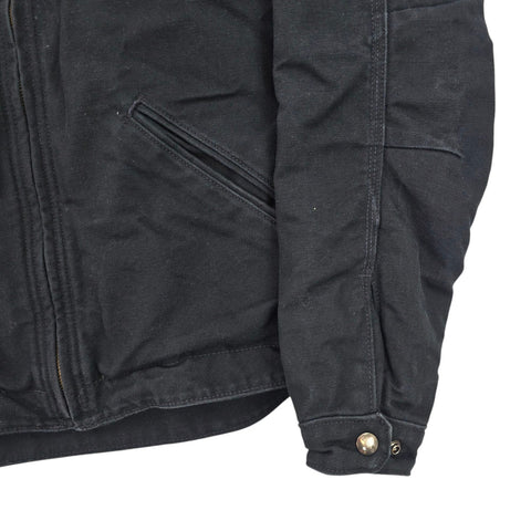 Carhartt Detroit Workwear Blanket Lined Jacket Black Men's Small