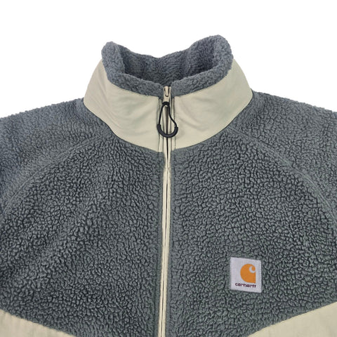 Carhartt WIP Rare Hillock Fleece Jacket Grey Men's Large