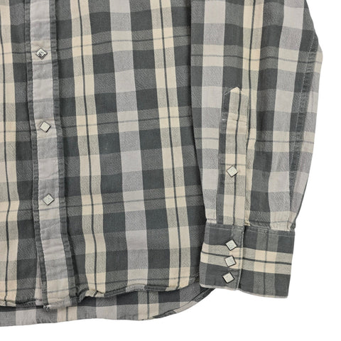 RRL Ralph Lauren Western Flannel Checkered Shirt Men's Small